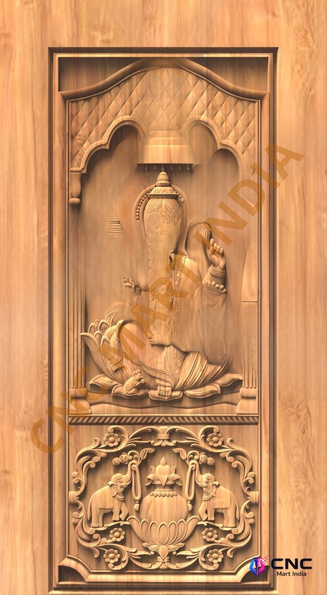 GSK EMBOSSING - EMD-89 Divine Carved Relief CNC Design
